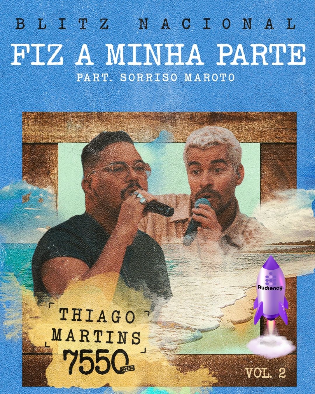 Thiago Martins Blitz da música "Fiz Minha Parte" Audiency