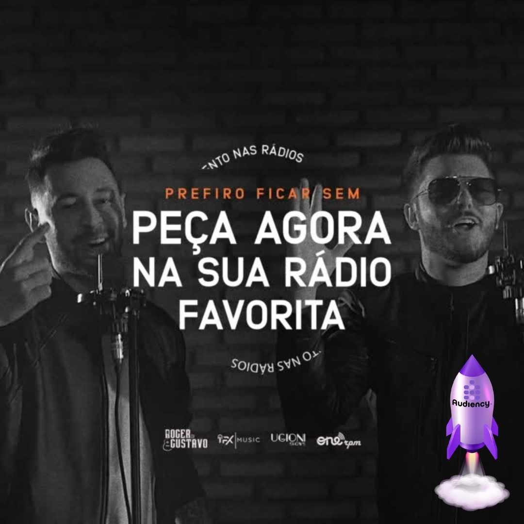 Roger e Gustavo lançam single "Prefiro Ficar Sem" pela Audiency