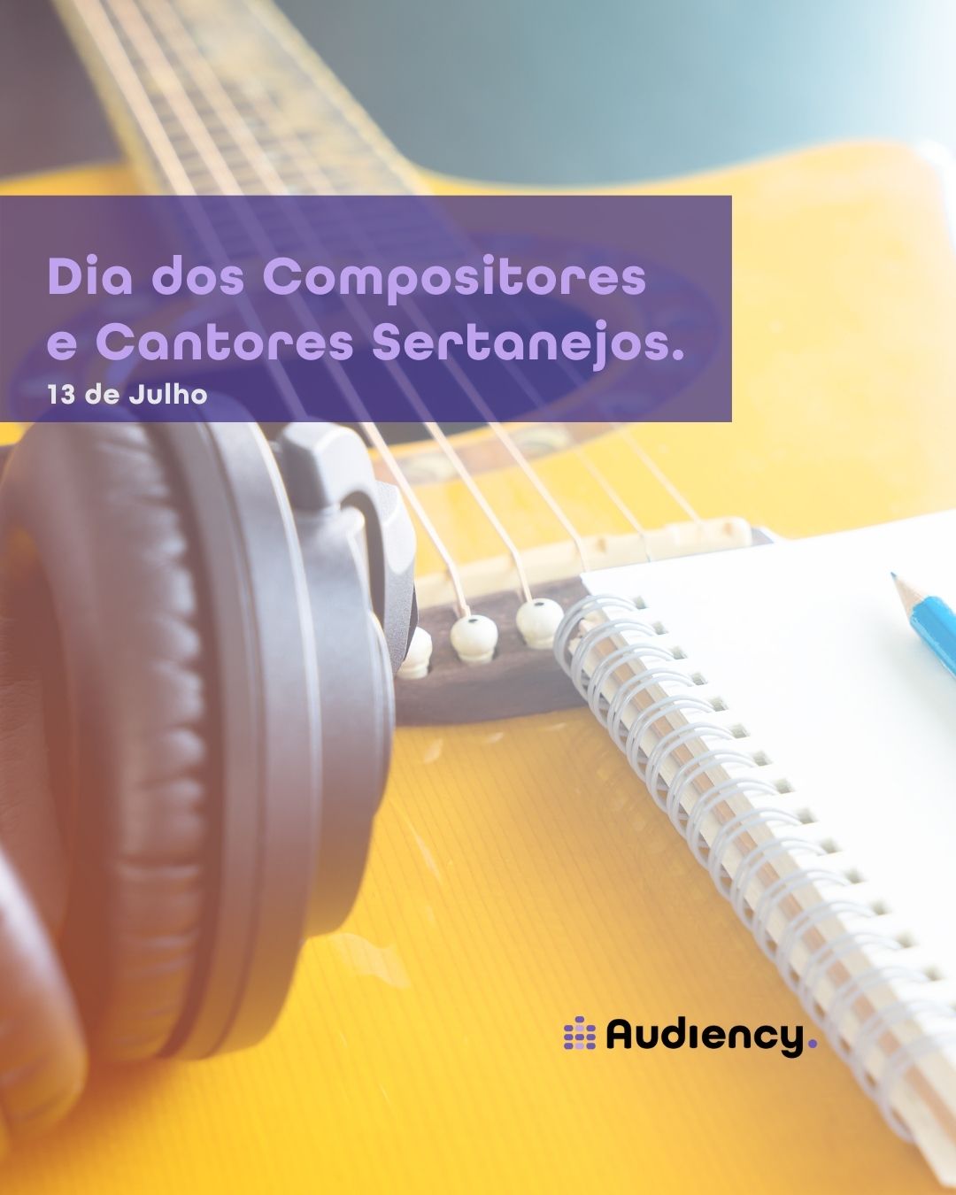 13 de Julho - Dia dos Compositores e Cantores Sertanejos confira a homenagem da Audiency
