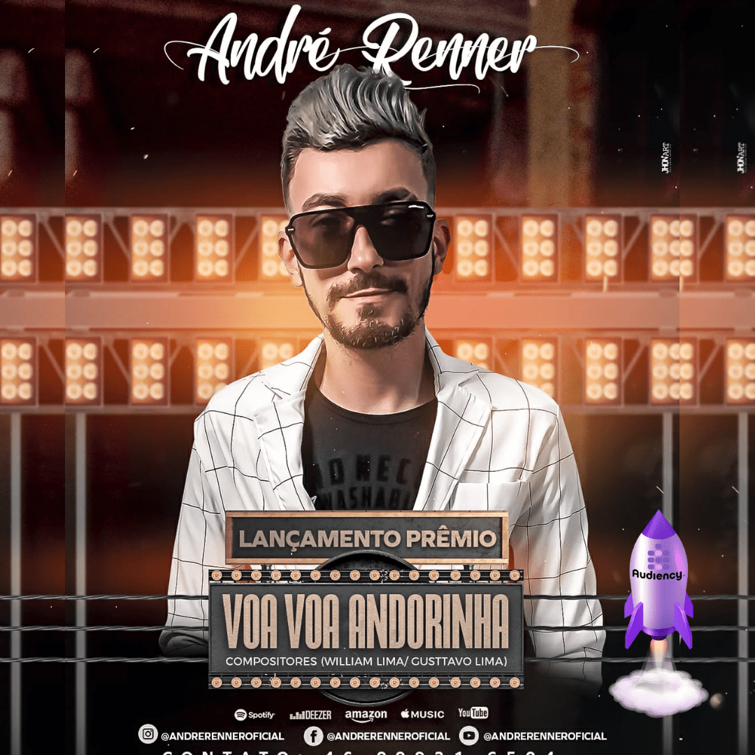 André Renner lança versão de "Voa Voa Andorinha"